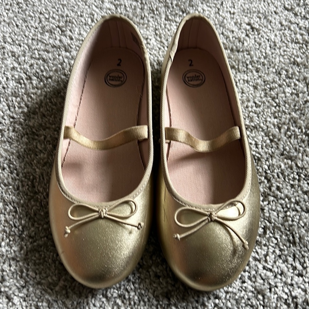 Gold dress shoes!
